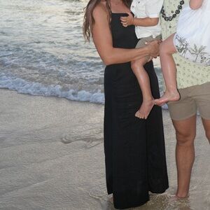 Zara Black Backless Dress